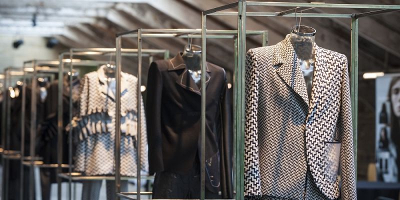 Designer suits created as part of a Future Fashion Factory collaboration
