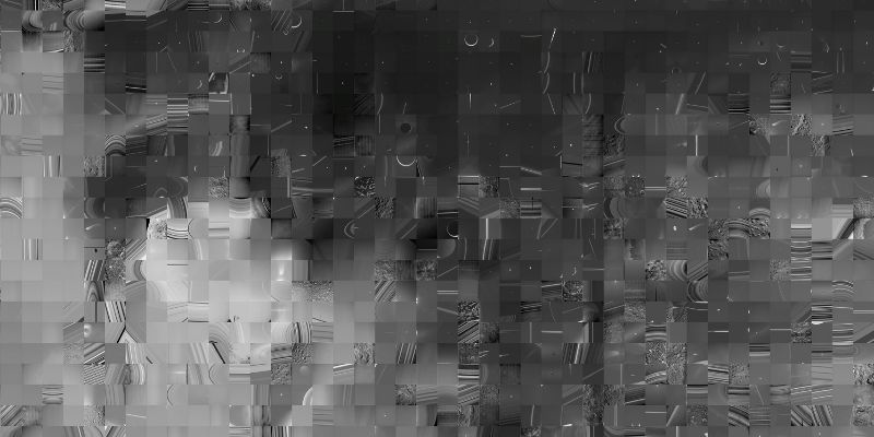 A grey and black image of Saturn and Melancholy (detail), 2022 by Hondartza Fraga © The Artist.