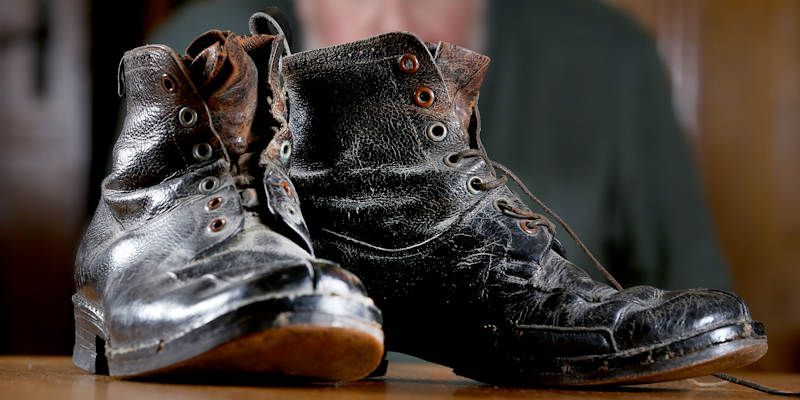 William Macdonald's boots.