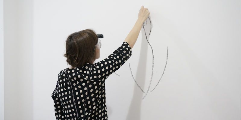 DARE Art Prize winner Anna Ridler, drawing with sound