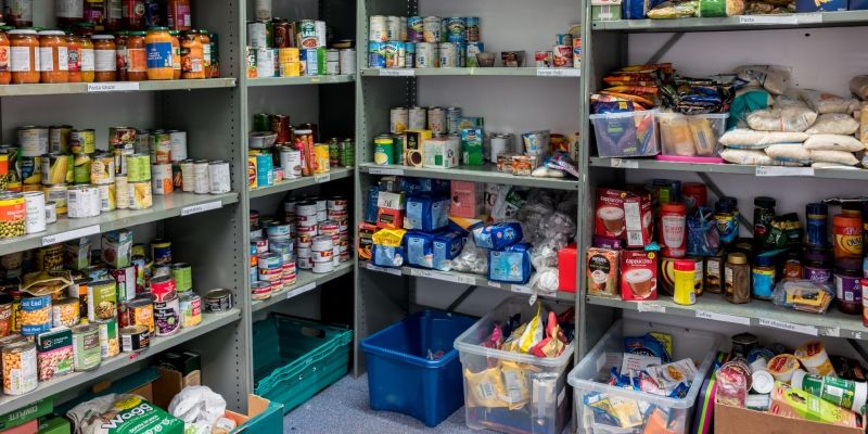 A Trussell Trust food bank. Adobe Stock.