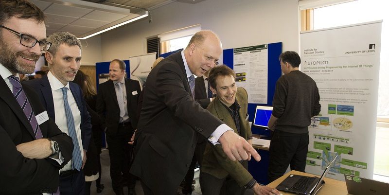Secretary of State for Transport Chris Grayling at ITS